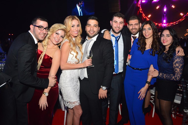 Haifa Wehbe & Wael Kfoury Christmas Reunion 2